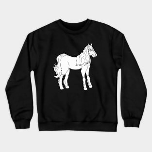 Chinese Zodiac Series - Horse Crewneck Sweatshirt